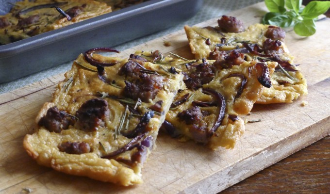 Sausage Farinata and your Free From Questions Answered